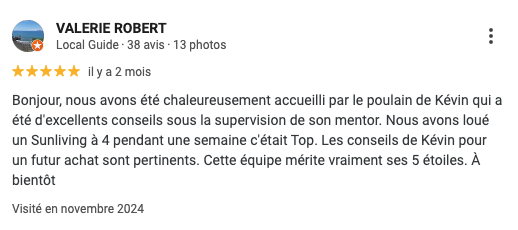 Avis location avant achat chez Ypocamp